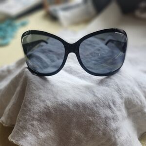 Smith Optics Black Oversized Sunglasses Frames Only